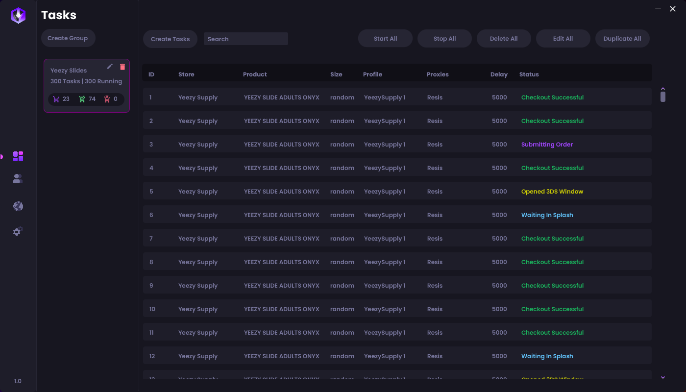 CatalystAIO UI